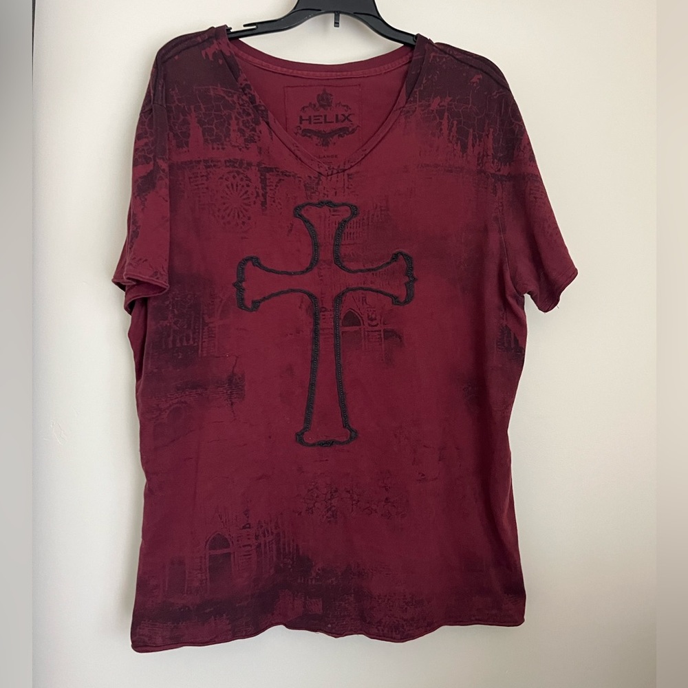 Vintage Helix Red Cross shirt